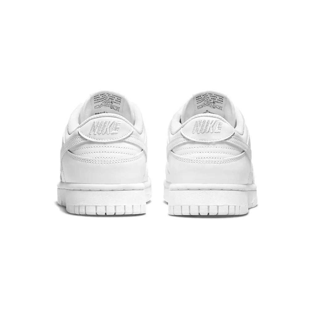 Nike Dunk Low Wmns 'Triple White' — UK 2.5 | EU 35.5 | US 5 — Top View