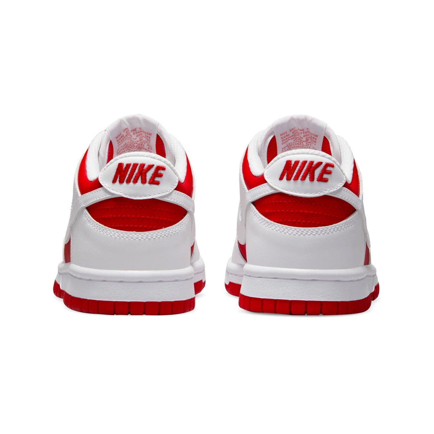 Nike Dunk Low GS 'White University Red' — UK 13.5 | EU 32 | US 1Y — Top View