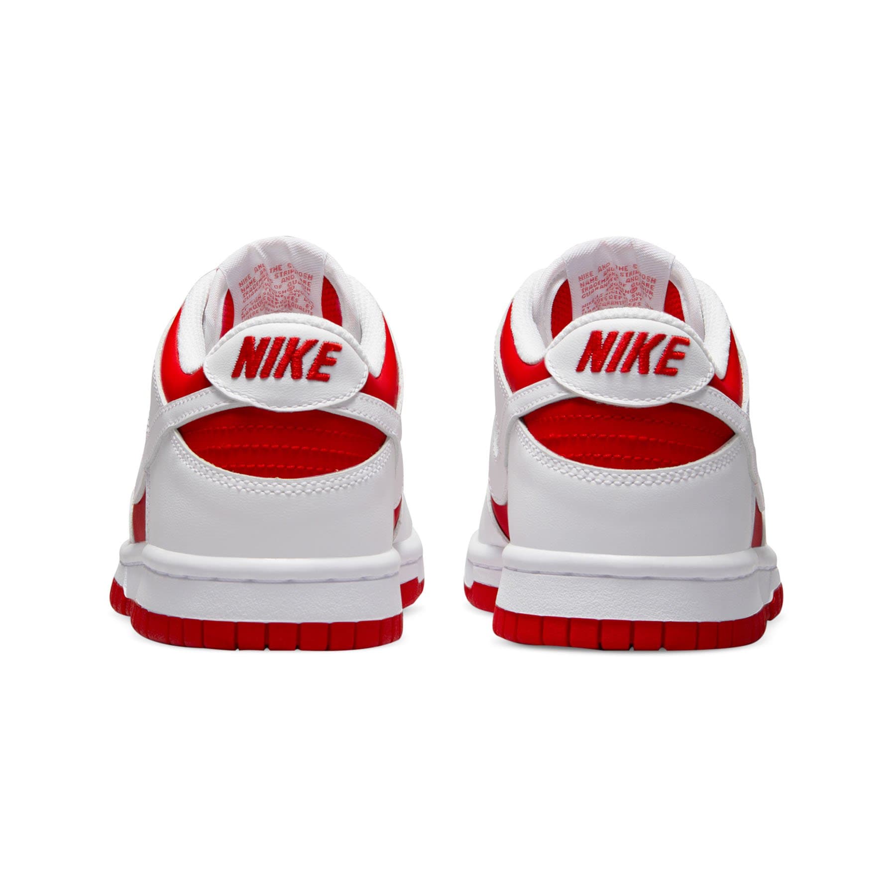 Nike Dunk Low GS 'White University Red' — UK 13.5 | EU 32 | US 1Y — Top View
