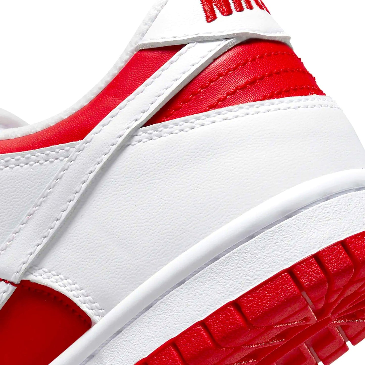 Nike Dunk Low GS 'White University Red' — UK 13.5 | EU 32 | US 1Y — Lifestyle View