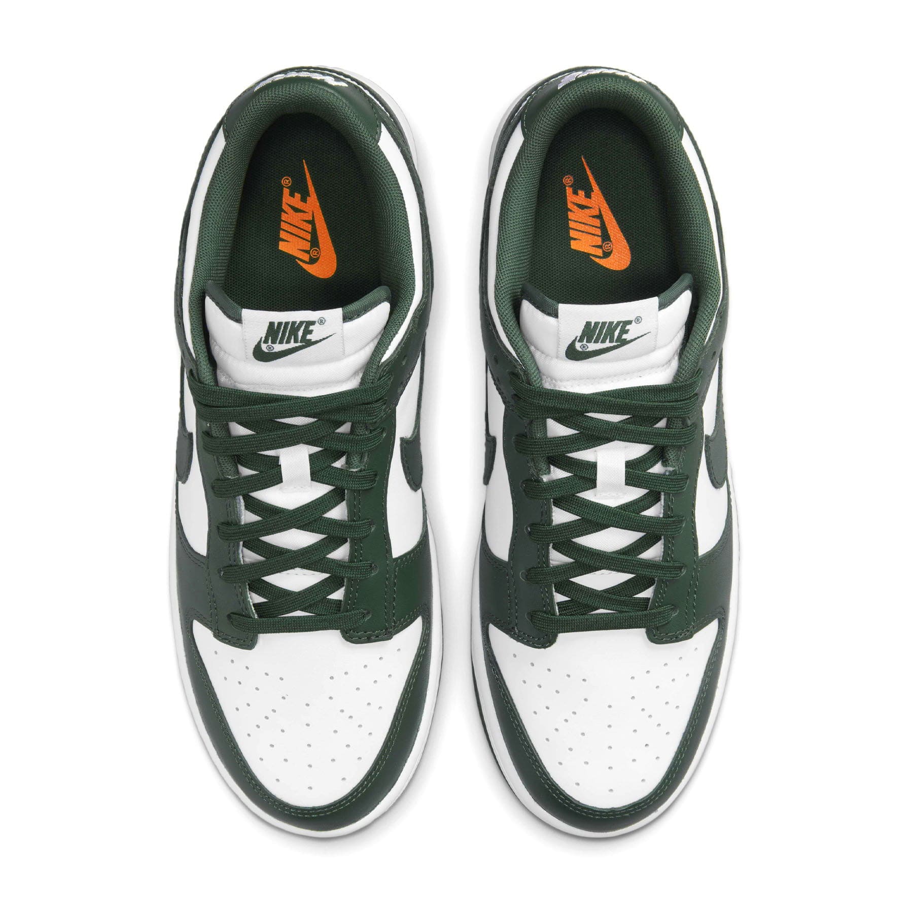 Nike Dunk Low 'Michigan State' — UK 3 | EU 35.5 | US 3.5 — Back View