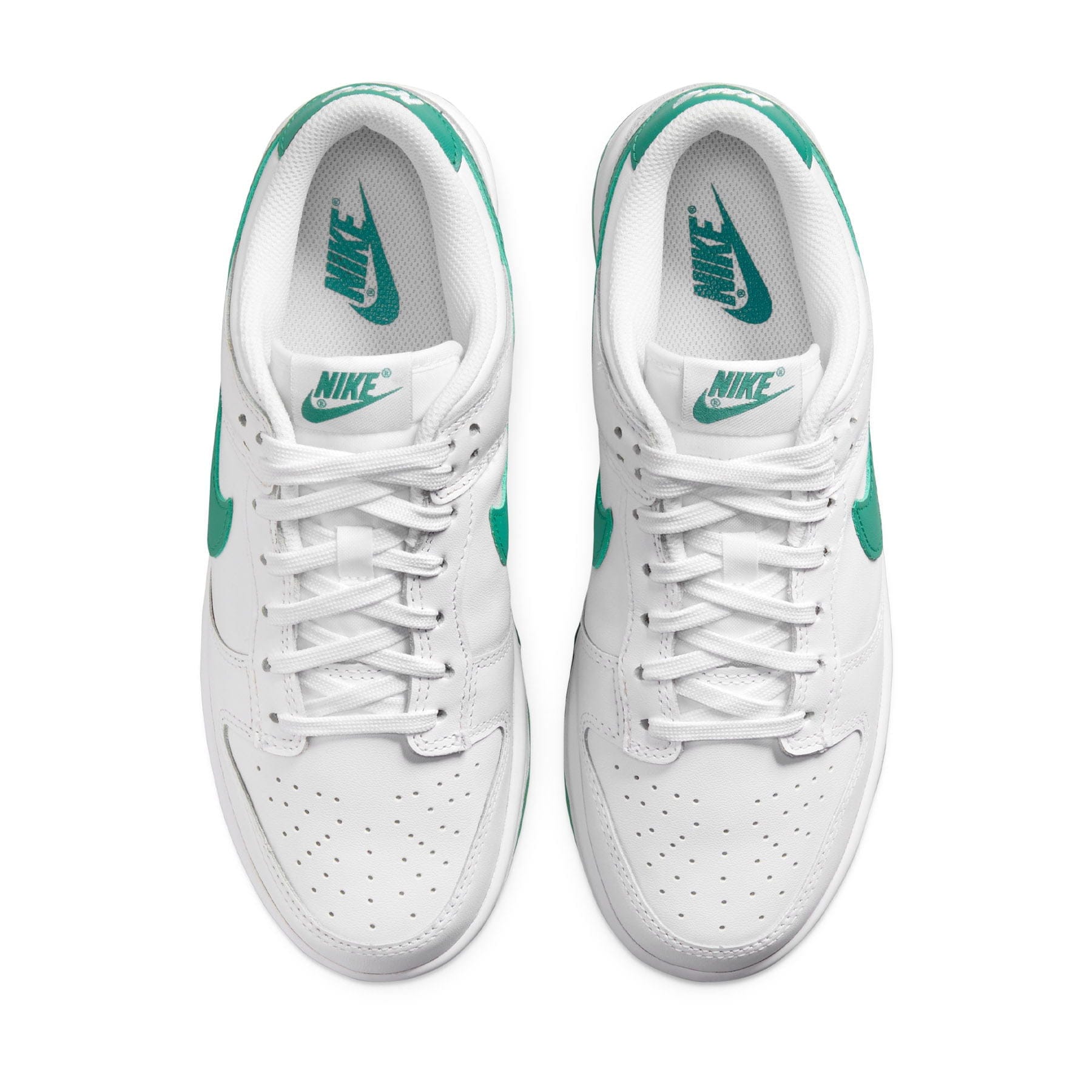 Nike Dunk Low Wmns 'Green Noise' — UK 2.5 | EU 35.5 | US 5 — Back View