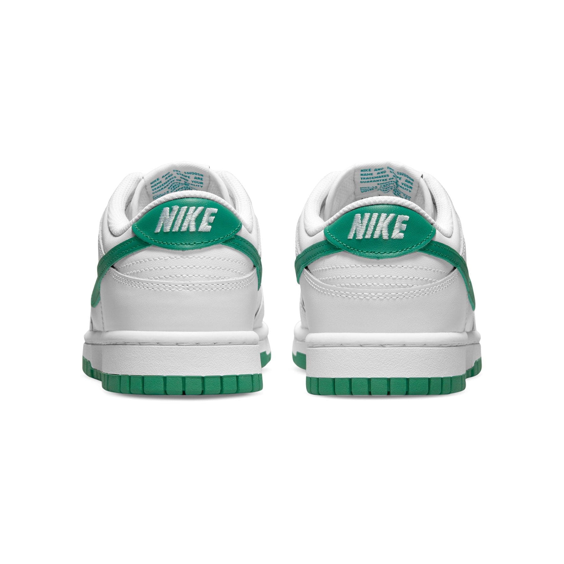 Nike Dunk Low Wmns 'Green Noise' — UK 2.5 | EU 35.5 | US 5 — Top View