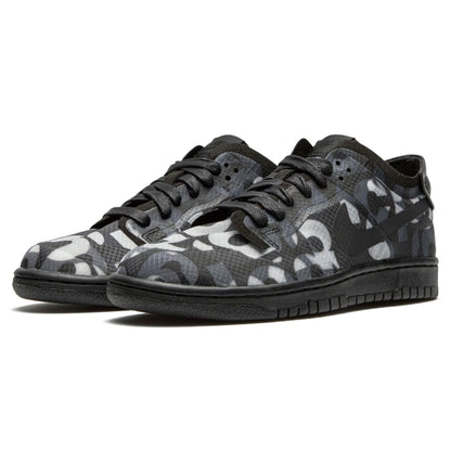 Comme des Garçons x Nike Dunk Low Wmns 'Monogram Print' — UK 2.5 | EU 35.5 | US 5 — Side View