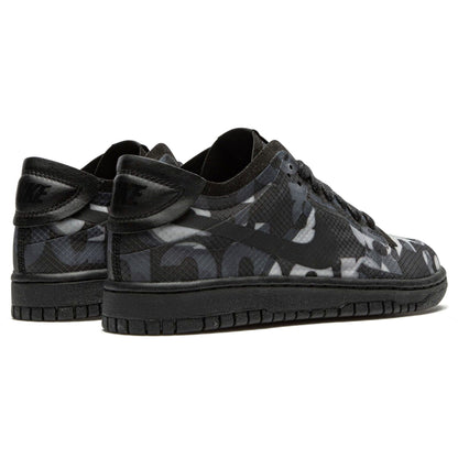 Comme des Garçons x Nike Dunk Low Wmns 'Monogram Print' — UK 2.5 | EU 35.5 | US 5 — Back View