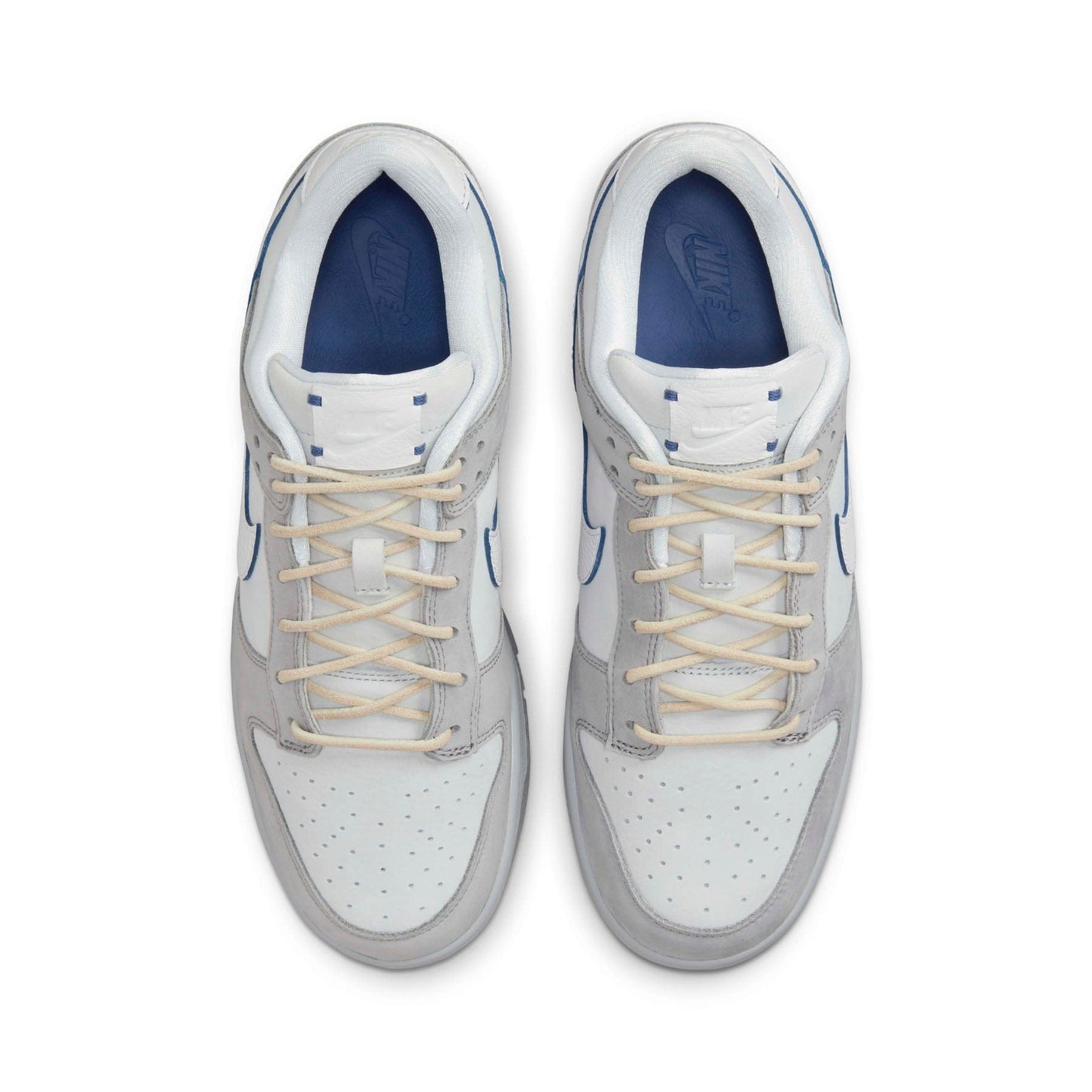 Nike Dunk Low 'Wolf Grey Pure Platinum' — UK 3 | EU 35.5 | US 3.5 — Top View