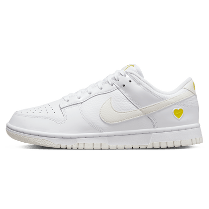 Nike Dunk Low Wmns 'Valentine's Day - Yellow Heart' — UK 2.5 | EU 35.5 | US 5 — Front View