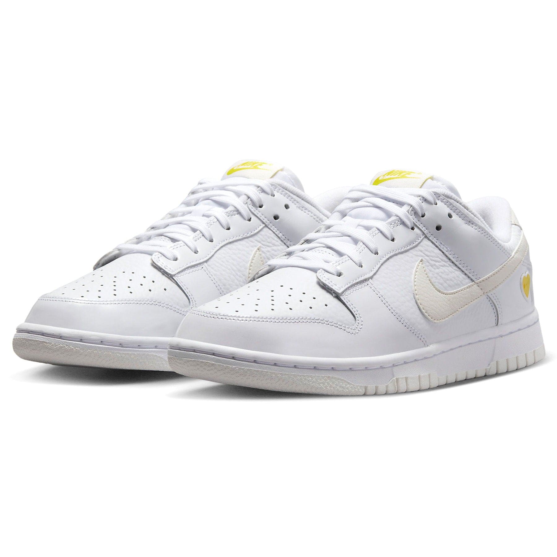 Nike Dunk Low Wmns 'Valentine's Day - Yellow Heart' — UK 2.5 | EU 35.5 | US 5 — Side View