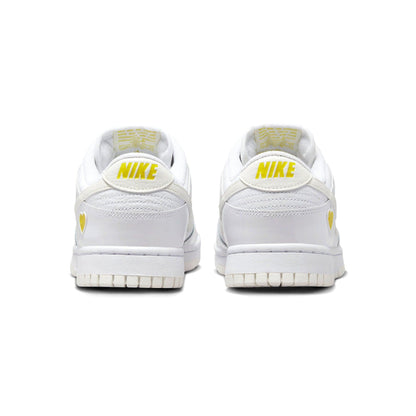 Nike Dunk Low Wmns 'Valentine's Day - Yellow Heart' — UK 2.5 | EU 35.5 | US 5 — Top View