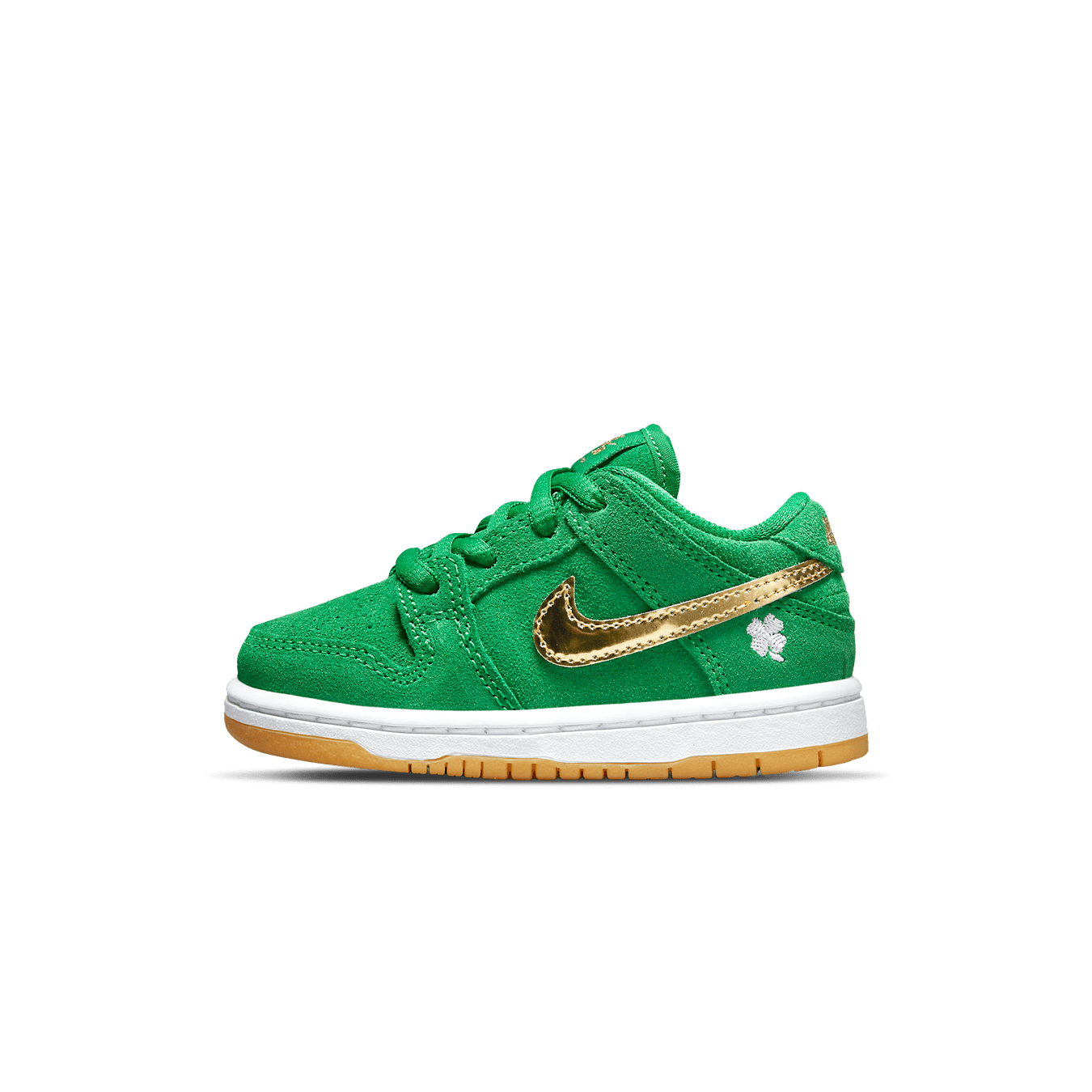 Nike Dunk Low SB TD 'St. Patrick’s Day' — UK 0C | EU 15 | US 0C — Front View