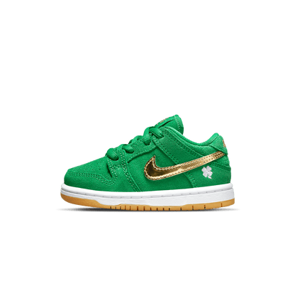 Nike Dunk Low SB TD 'St. Patrick’s Day' — UK 0C | EU 15 | US 0C — Front View