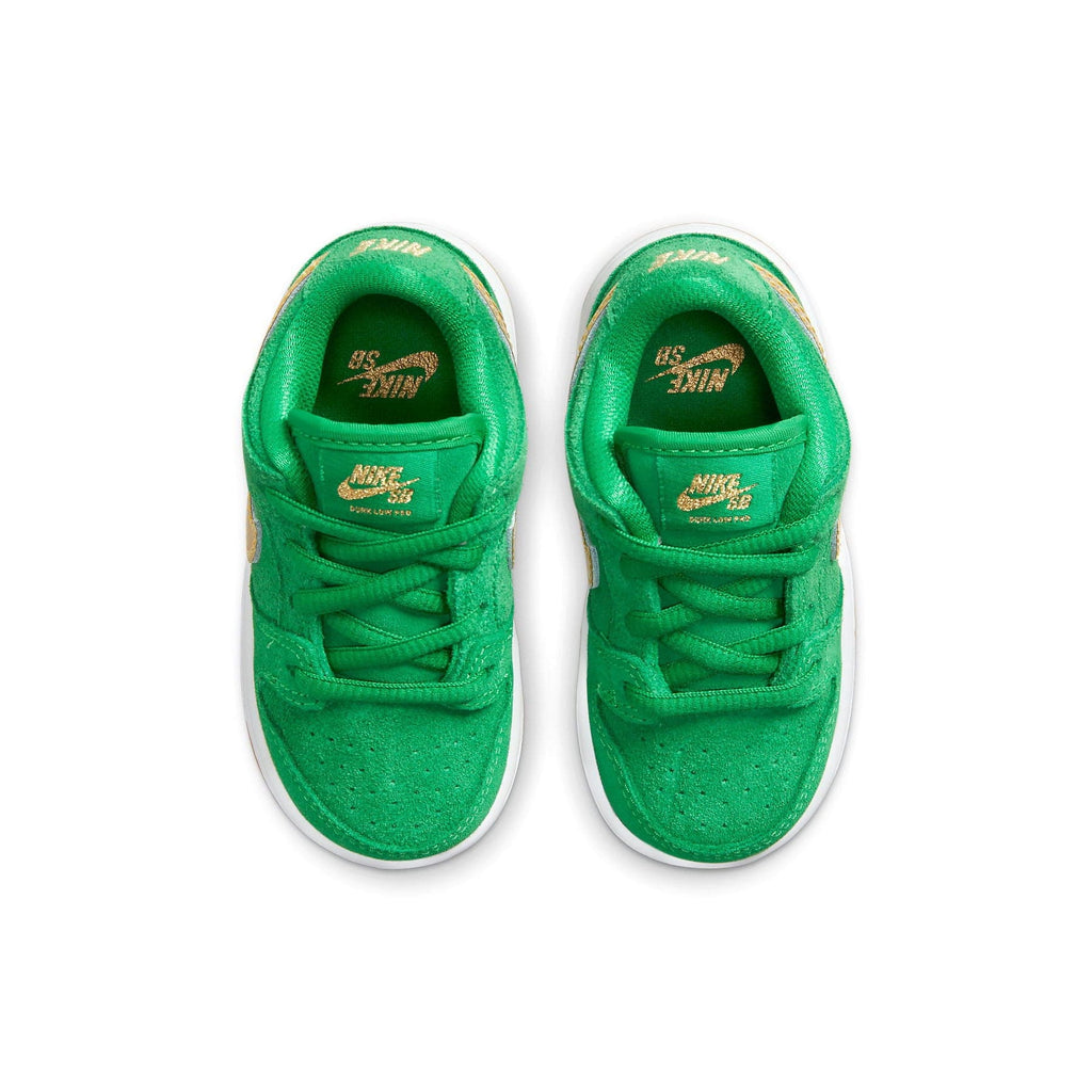 Nike Dunk Low SB TD 'St. Patrick’s Day' — UK 0C | EU 15 | US 0C — Top View