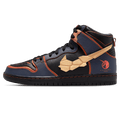 Gundam x Nike Dunk High SB 'Project Unicorn - Banshee Norn' — UK 3 | EU 35.5 | US 3.5 — Front View