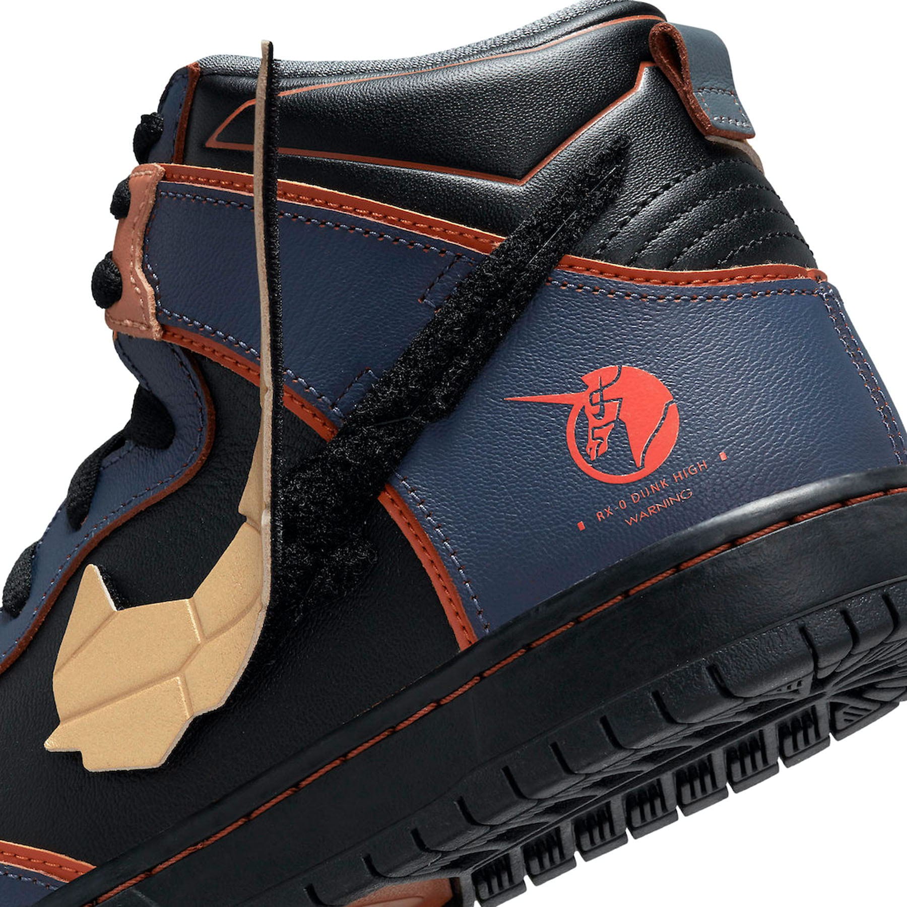 Gundam x Nike Dunk High SB 'Project Unicorn - Banshee Norn' — UK 3 | EU 35.5 | US 3.5 — Alternate View 7