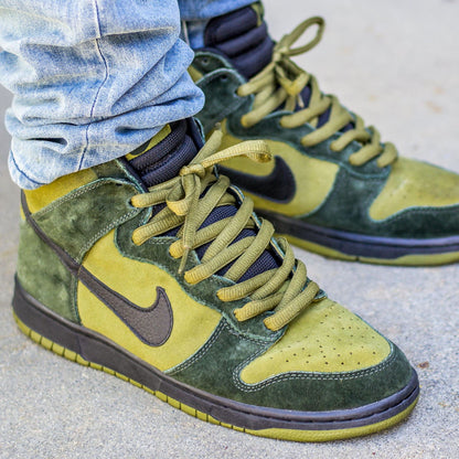 Nike Dunk High Pro SB 'Hulk' — UK 3 | EU 35.5 | US 3.5 — Lifestyle View