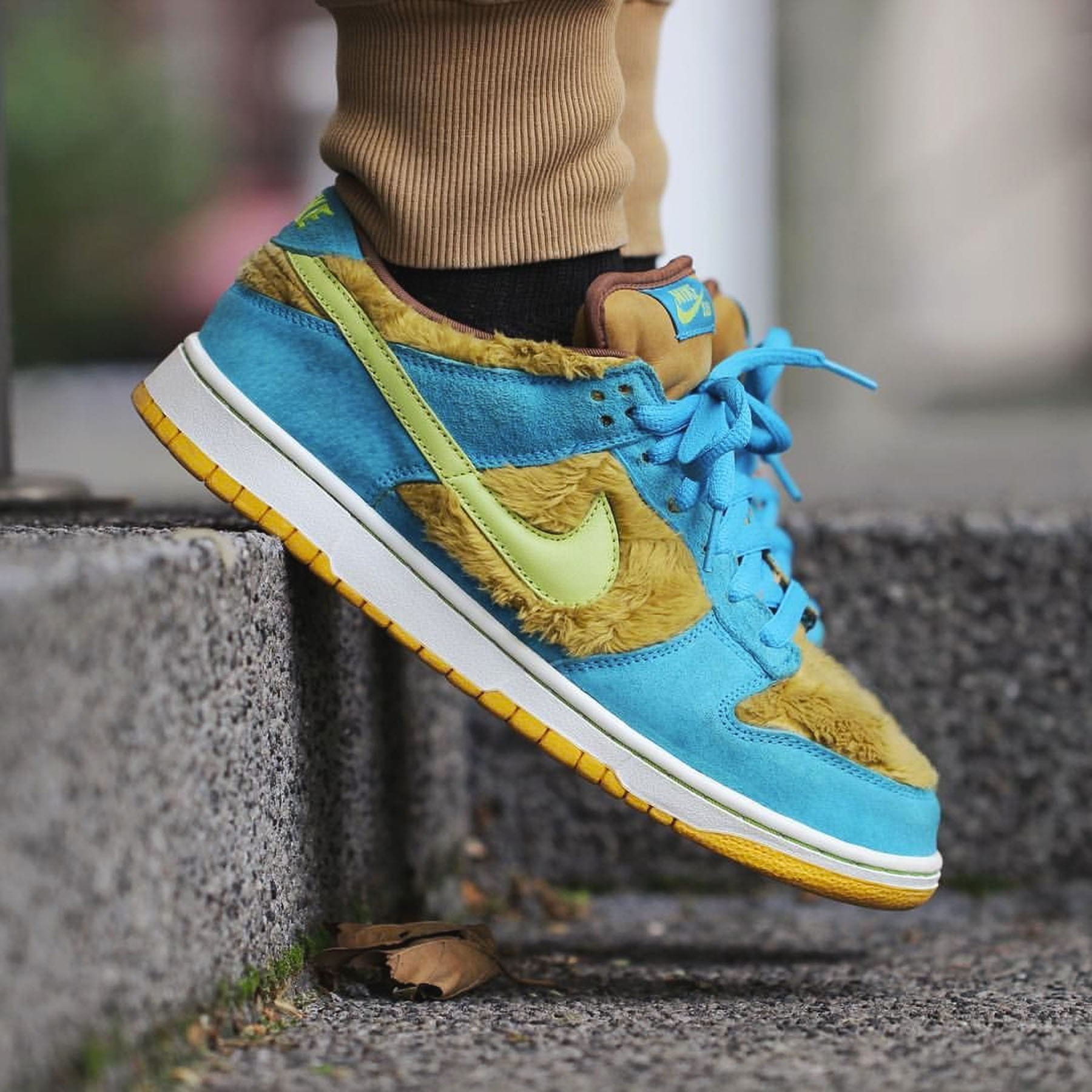 Nike Dunk Low Premium SB 'Three Bears' — UK 3 | EU 35.5 | US 3.5 — Lifestyle View