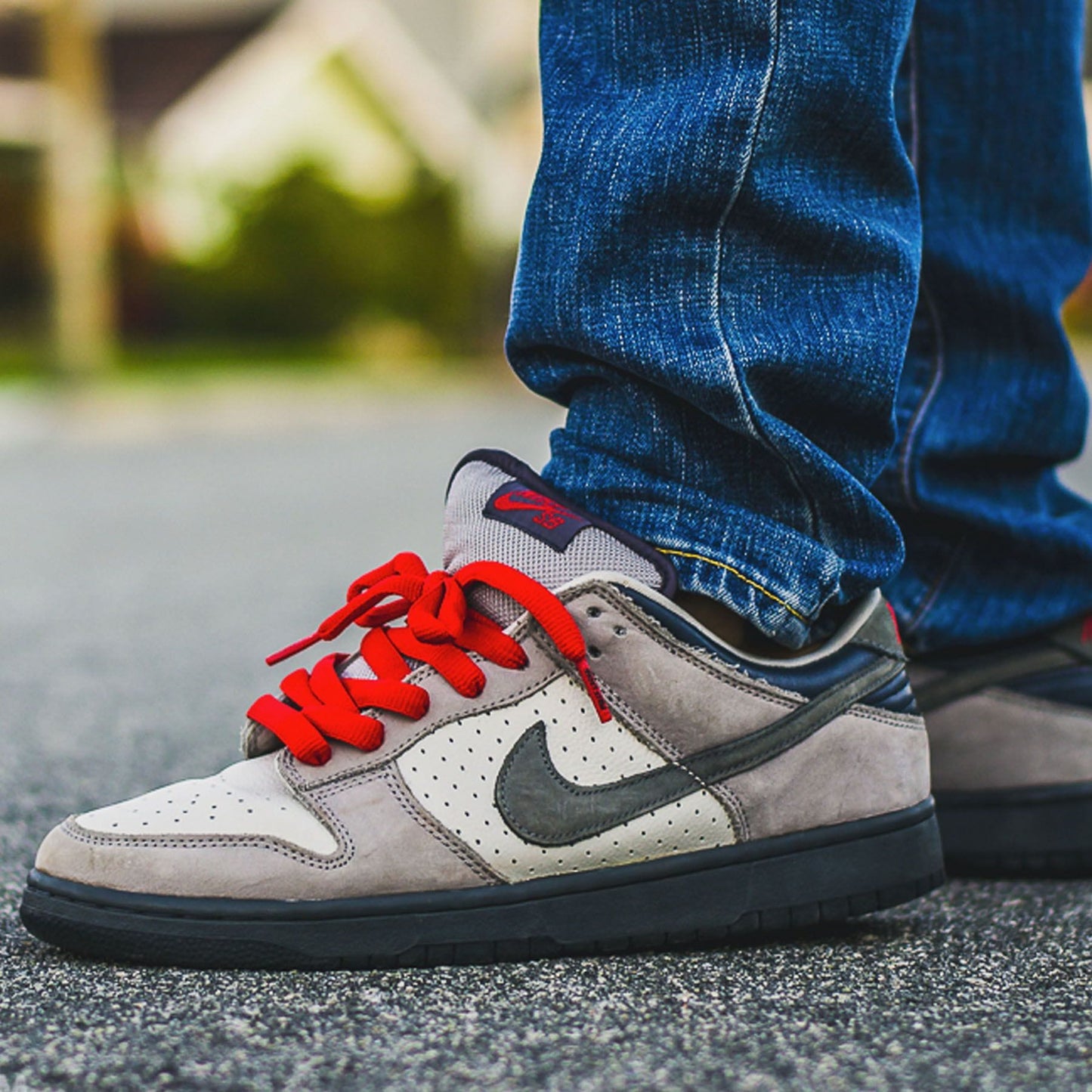 Nike Dunk Low Pro SB 'Band Aid' — UK 3 | EU 35.5 | US 3.5 — Lifestyle View