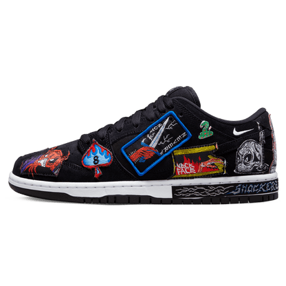 Nike SB Dunk Low Pro QS 'Neckface' — UK 3 | EU 35.5 | US 3.5 — Front View