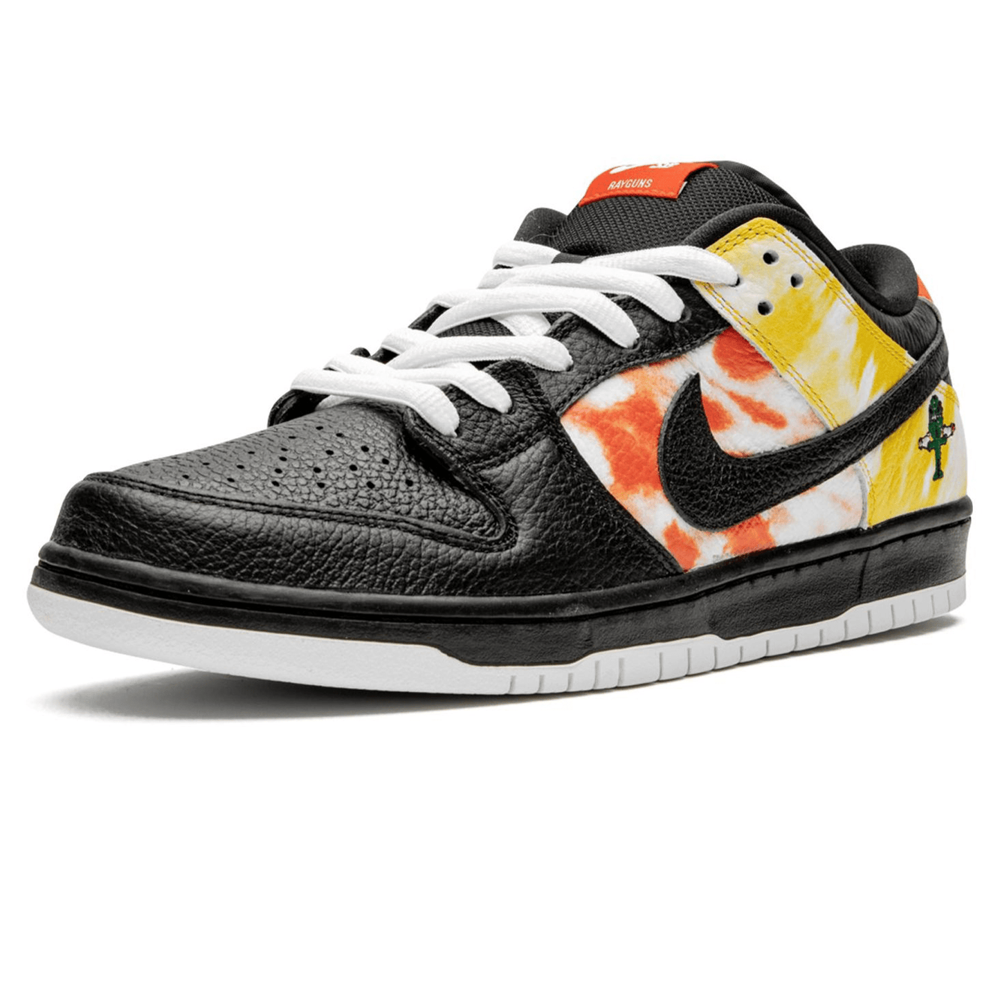 Nike Dunk SB Low 'Tie-Dye Raygun - Black' — UK 3 | EU 35.5 | US 3.5 — Top View