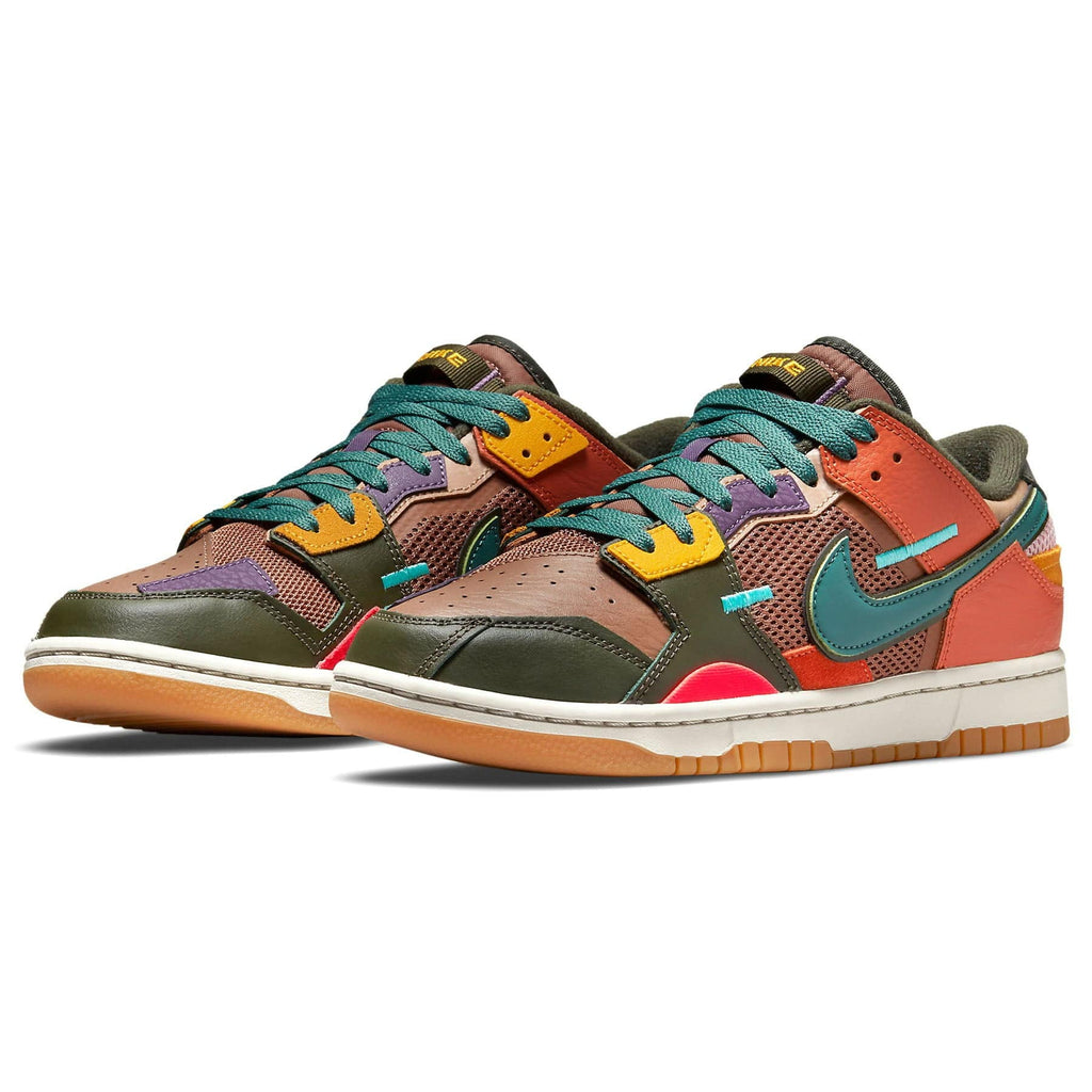 Nike Dunk Low 'Scrap' — UK 3 | EU 35.5 | US 3.5 — Side View