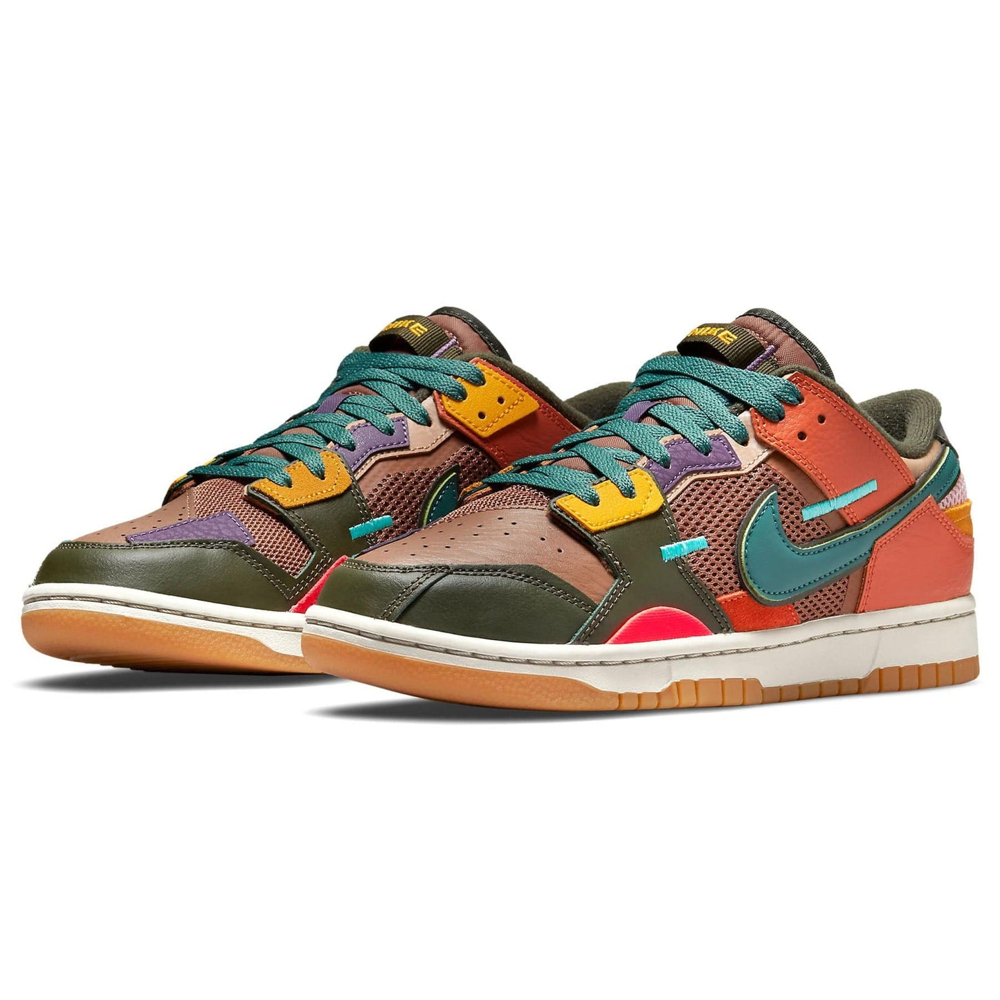 Nike Dunk Low 'Scrap' — UK 3 | EU 35.5 | US 3.5 — Side View