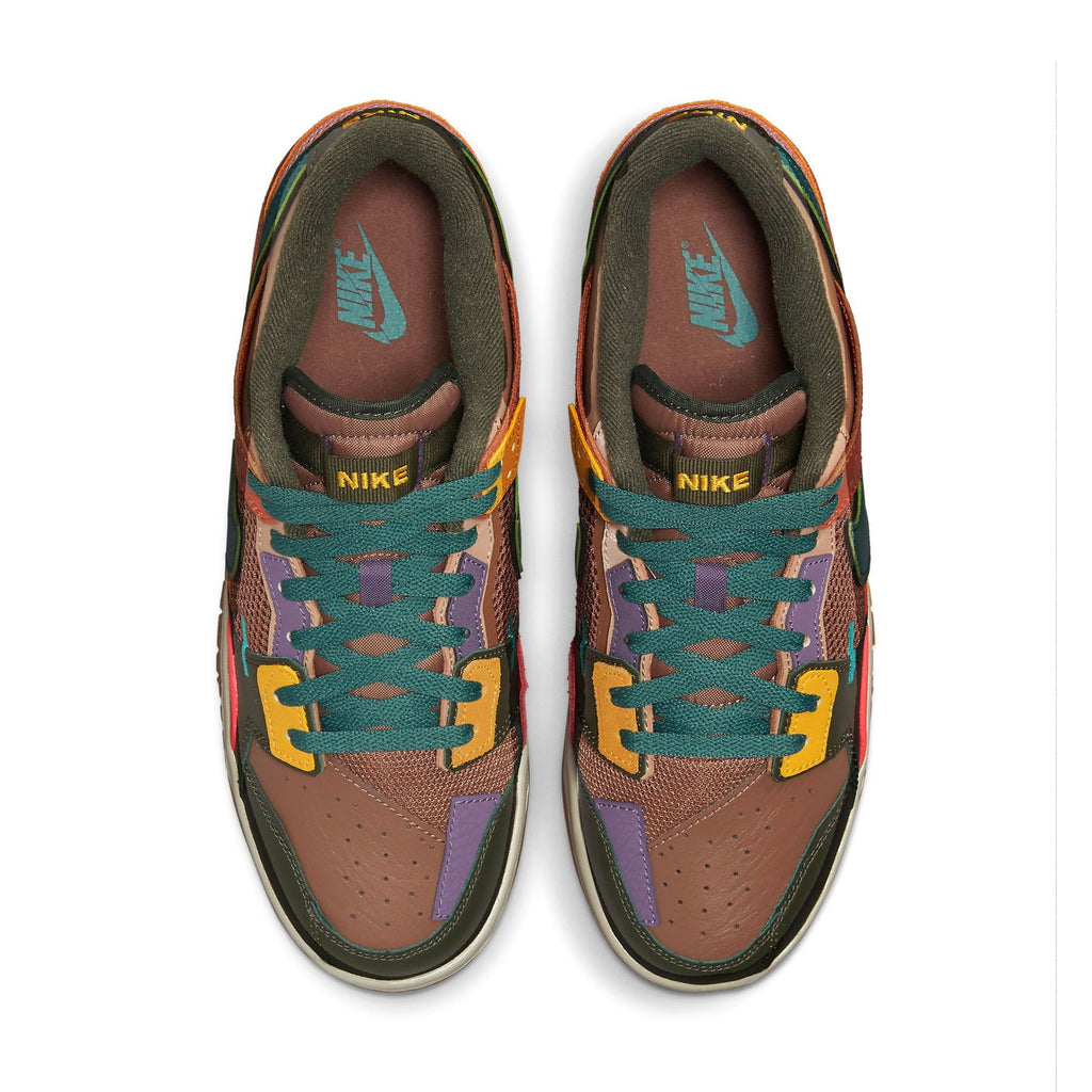 Nike Dunk Low 'Scrap' — UK 3 | EU 35.5 | US 3.5 — Back View