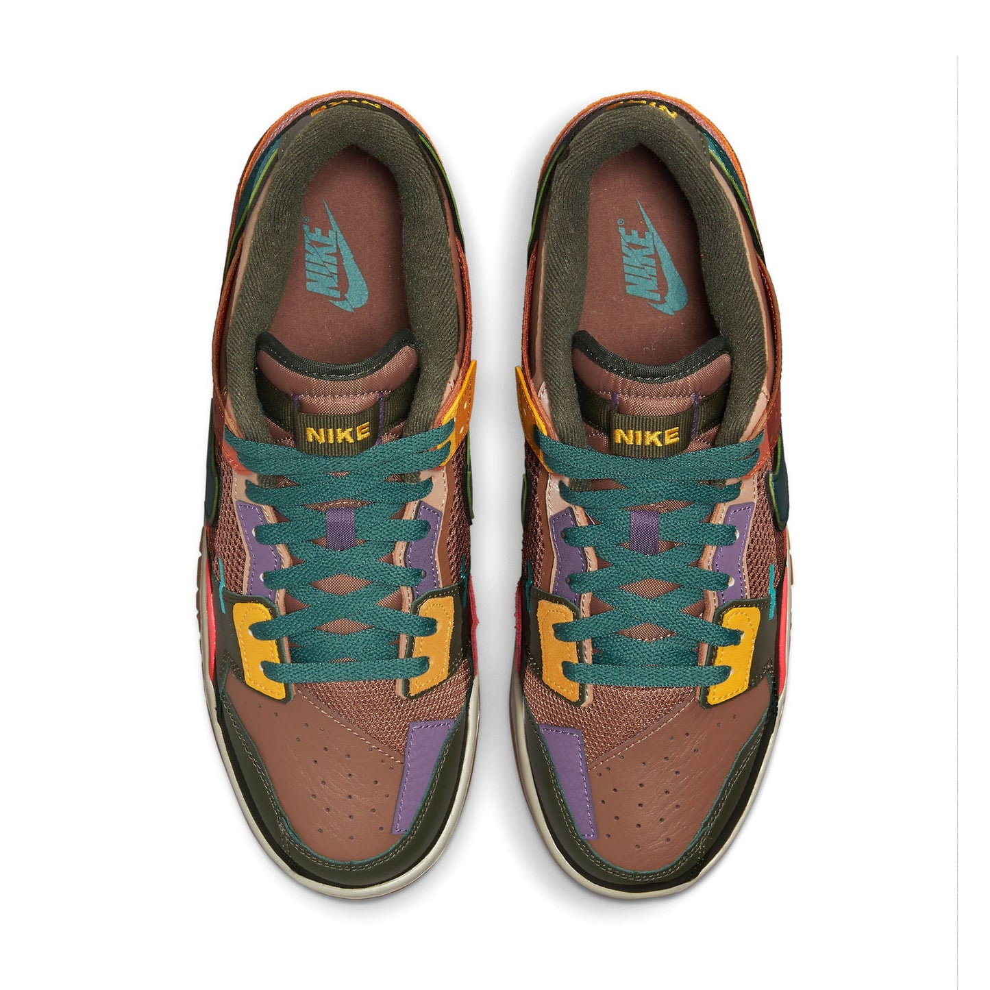 Nike Dunk Low 'Scrap' — UK 3 | EU 35.5 | US 3.5 — Back View