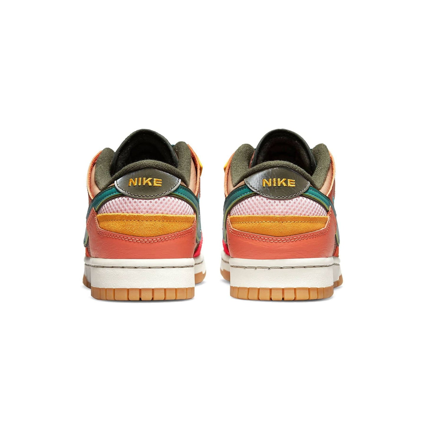Nike Dunk Low 'Scrap' — UK 3 | EU 35.5 | US 3.5 — Top View