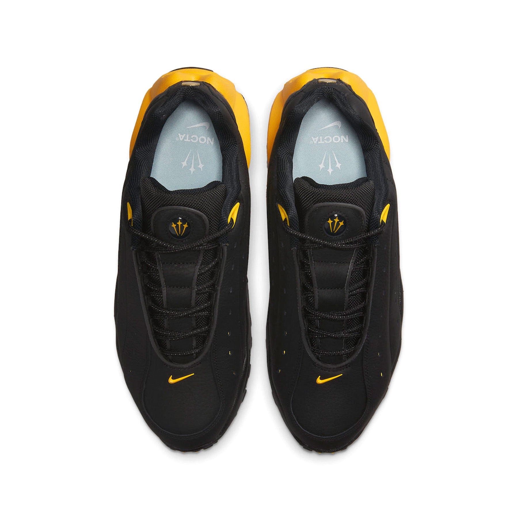 NOCTA x Nike Hot Step Air Terra 'Black University Gold' — UK 3 | EU 35.5 | US 3.5 — Back View