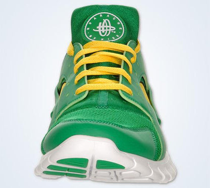 Nike Huarache Free 2012 'Court Green' — UK 3 | EU 35.5 | US 3.5 — Detail View