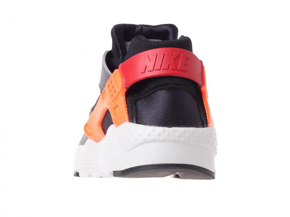 Nike Air Huarache Run GS 'Dark Grey-Hyper Crimson' — UK 13.5 | EU 32 | US 1Y — Top View