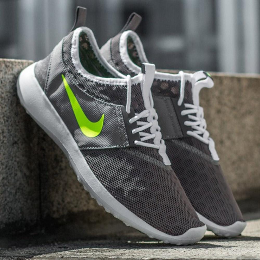 Nike Juvenate Dark Pewter-Volt-Dust-Medium Ash — UK 3 | EU 35.5 | US 3.5 — Side View