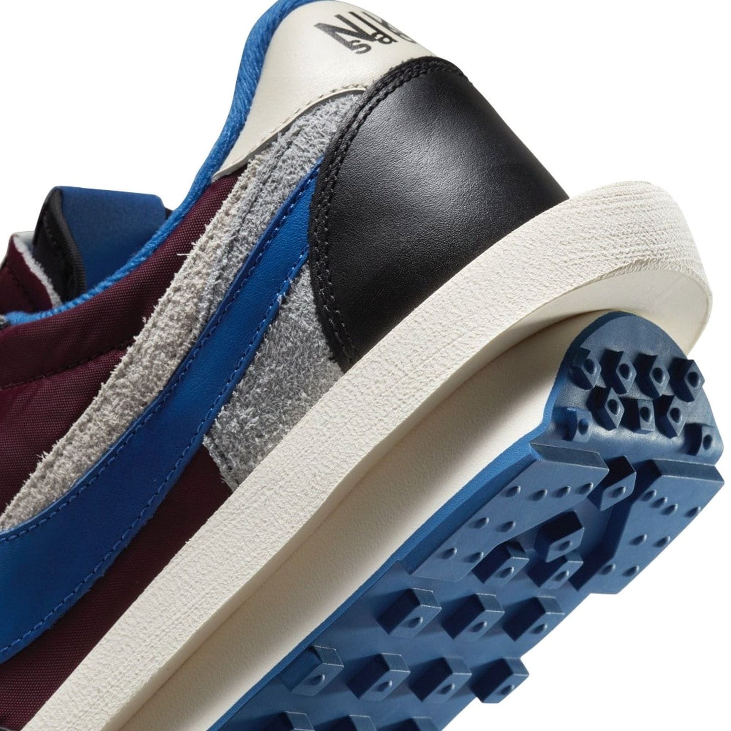 sacai x Undercover x LDWaffle 'Night Maroon Team Royal' — UK 3 | EU 35.5 | US 3.5 — Alternate View 7