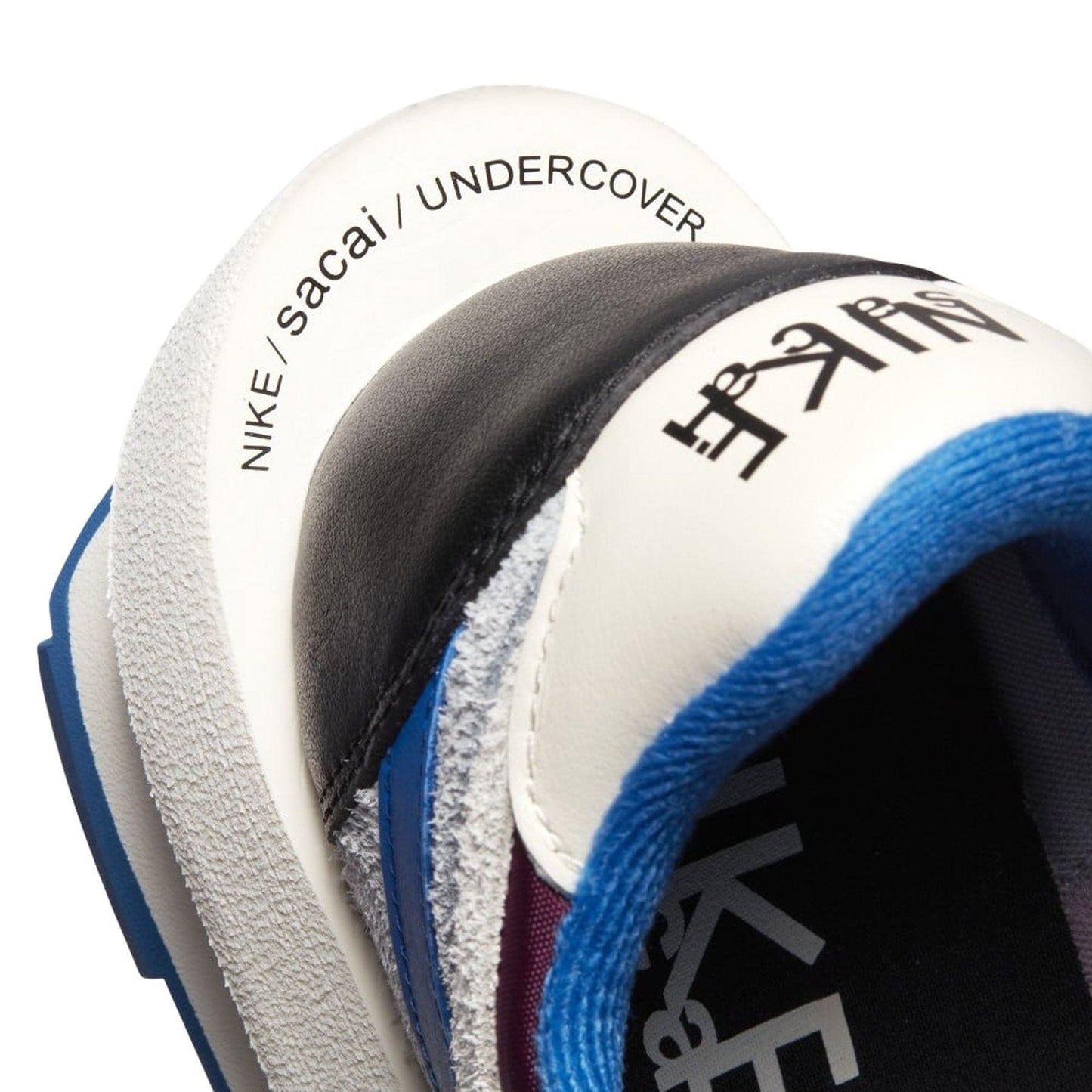 sacai x Undercover x LDWaffle 'Night Maroon Team Royal' — UK 3 | EU 35.5 | US 3.5 — Alternate View 8