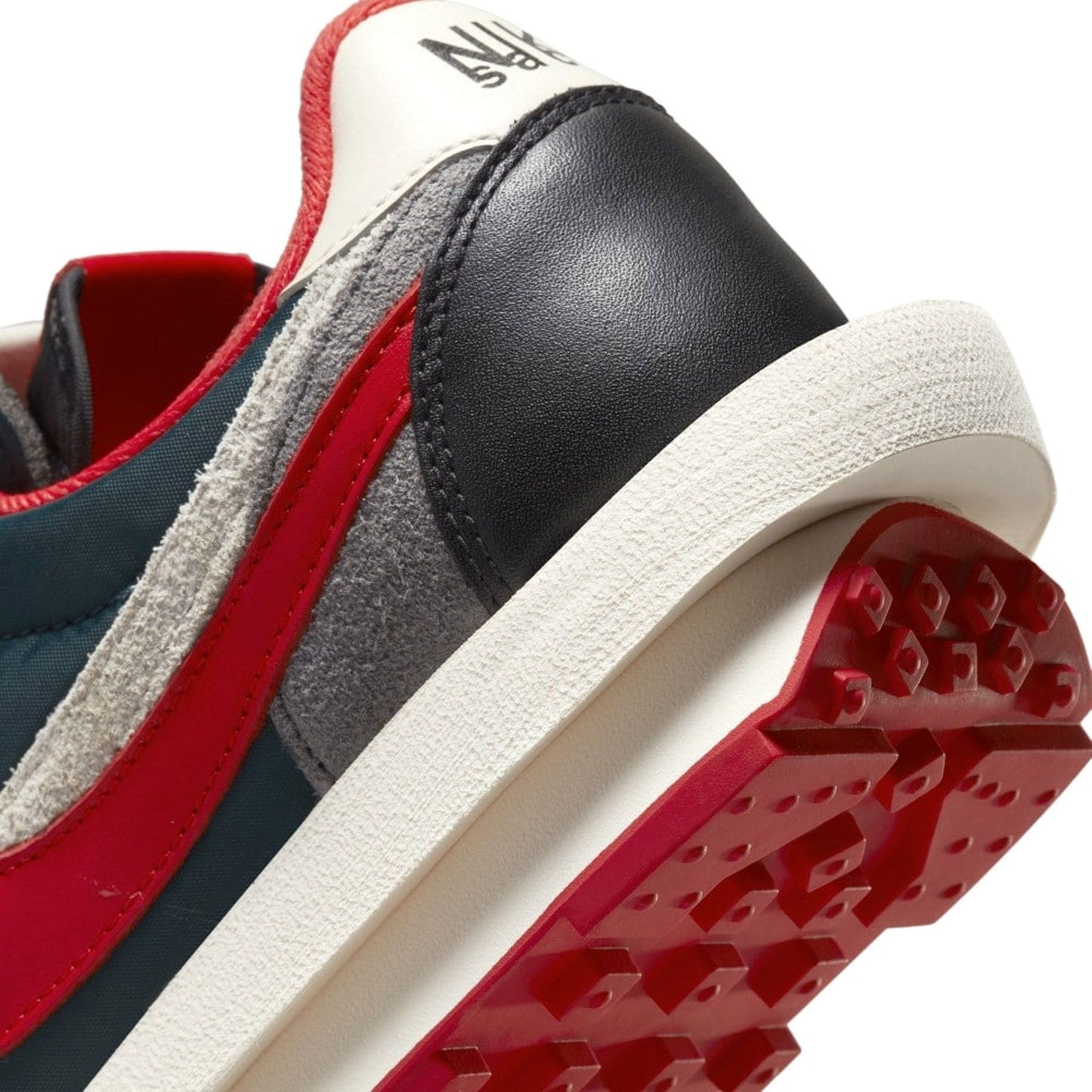 sacai x Undercover x LDWaffle 'Midnight Spruce University Red' — UK 3 | EU 35.5 | US 3.5 — Alternate View 7