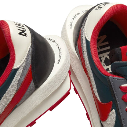 sacai x Undercover x LDWaffle 'Midnight Spruce University Red' — UK 3 | EU 35.5 | US 3.5 — Alternate View 8