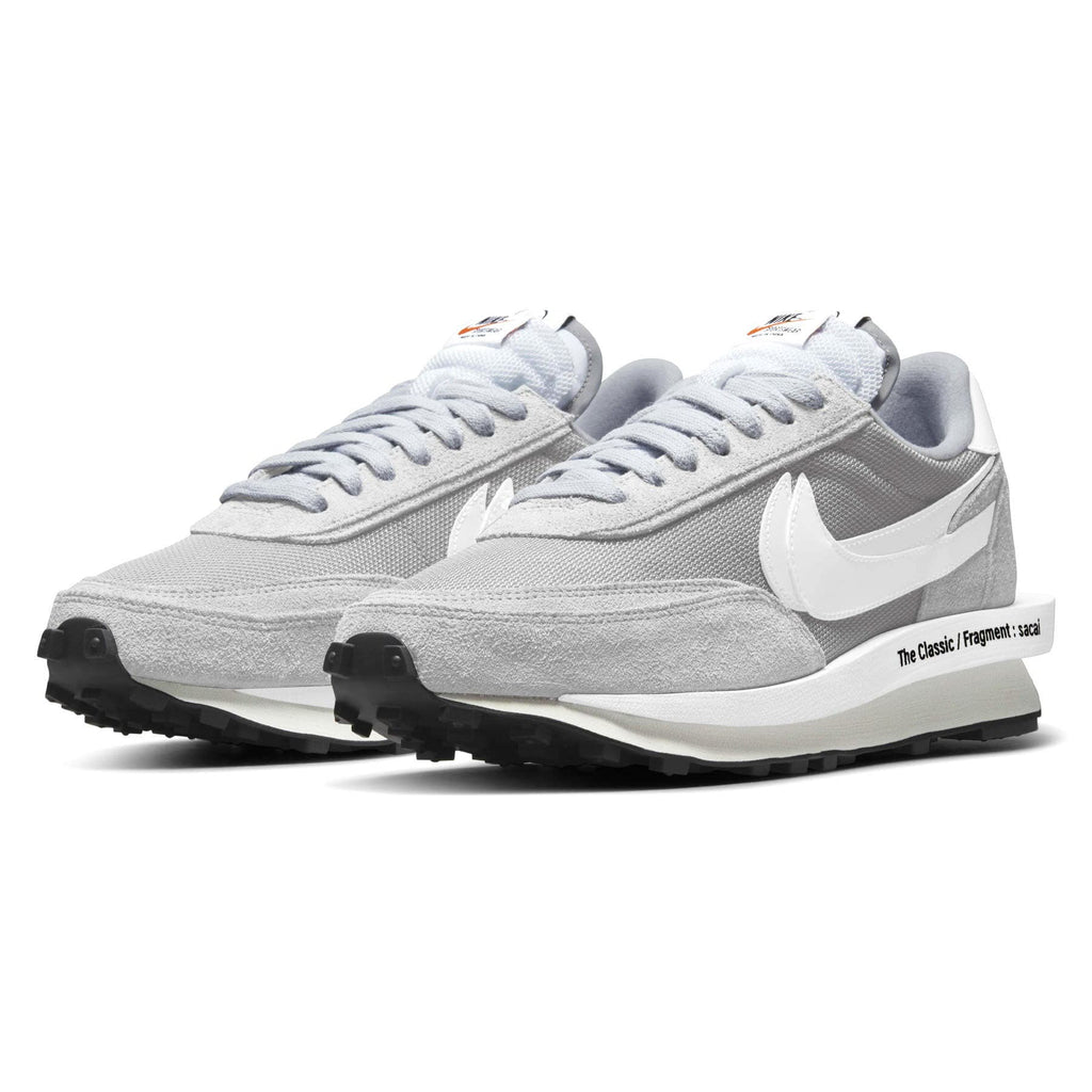 Fragment Design x sacai x Nike LDV Waffle 'Light Smoke Grey' — UK 3 | EU 35.5 | US 3.5 — Side View