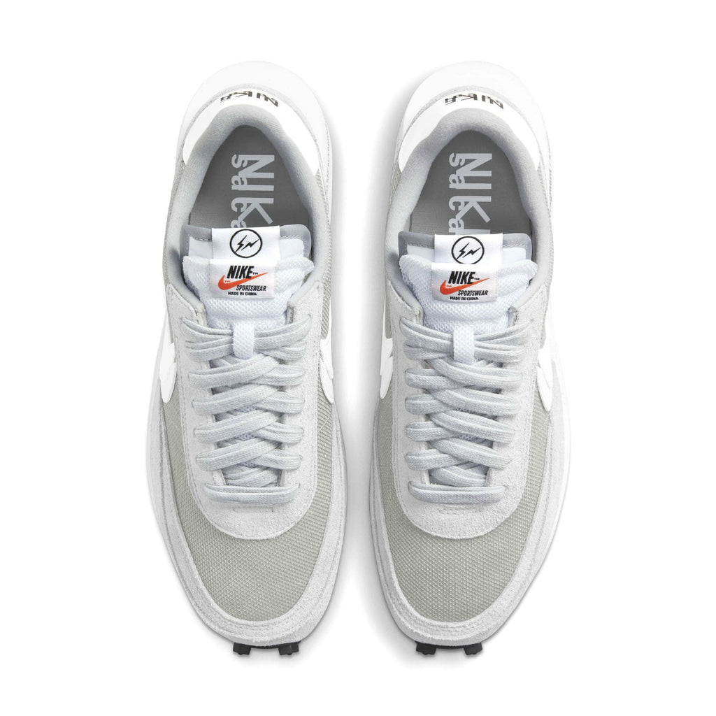 Fragment Design x sacai x Nike LDV Waffle 'Light Smoke Grey' — UK 3 | EU 35.5 | US 3.5 — Back View