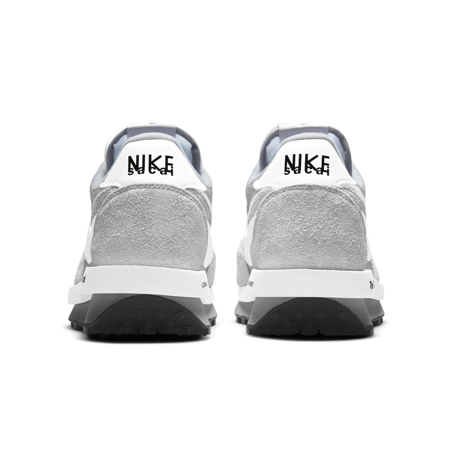 Fragment Design x sacai x Nike LDV Waffle 'Light Smoke Grey' — UK 3 | EU 35.5 | US 3.5 — Top View