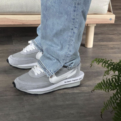 Fragment Design x sacai x Nike LDV Waffle 'Light Smoke Grey' — UK 3 | EU 35.5 | US 3.5 — Alternate View 7