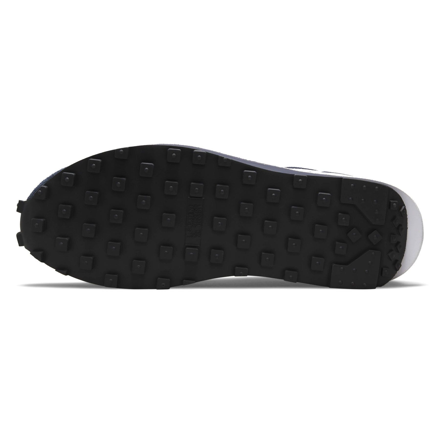 Fragment Design x sacai x Nike LDV Waffle 'Blackened Blue' — UK 3 | EU 35.5 | US 3.5 — Detail View