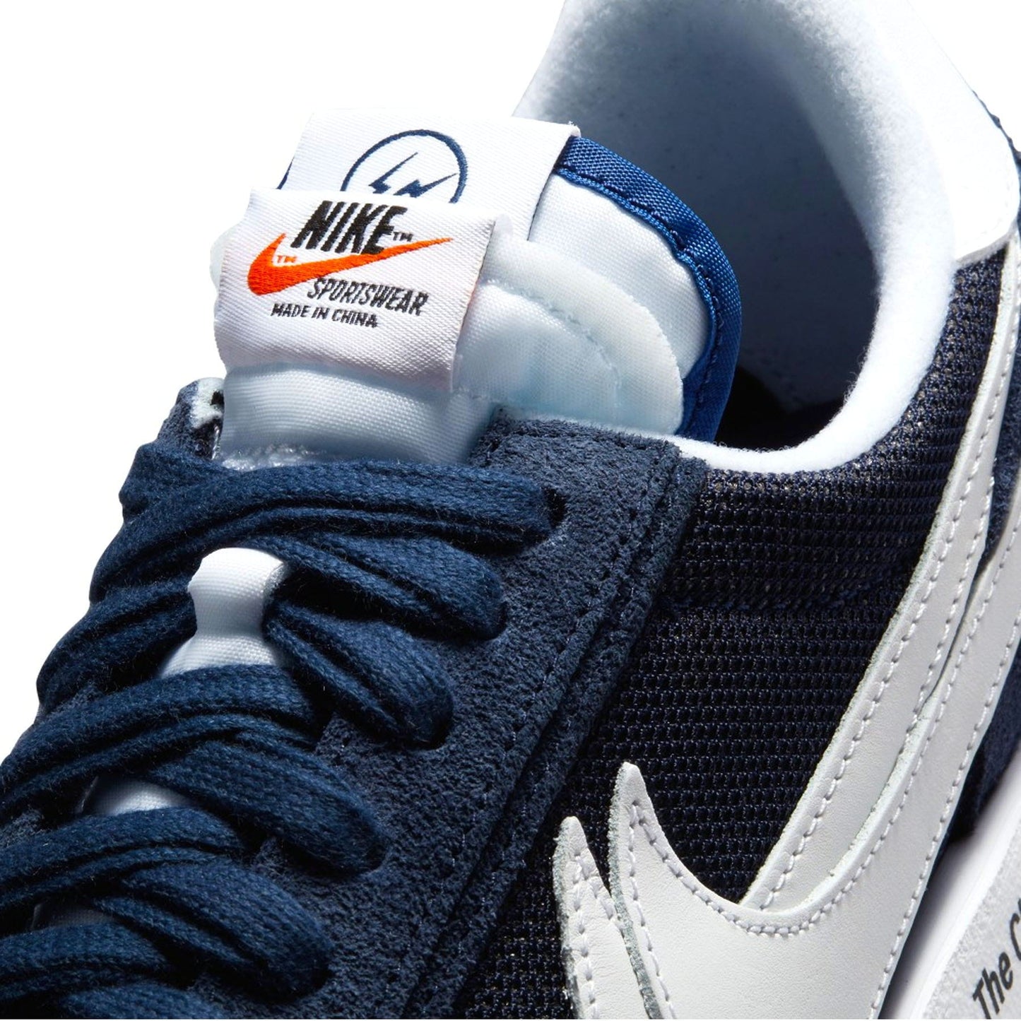 Fragment Design x sacai x Nike LDV Waffle 'Blackened Blue' — UK 3 | EU 35.5 | US 3.5 — Alternate View 8