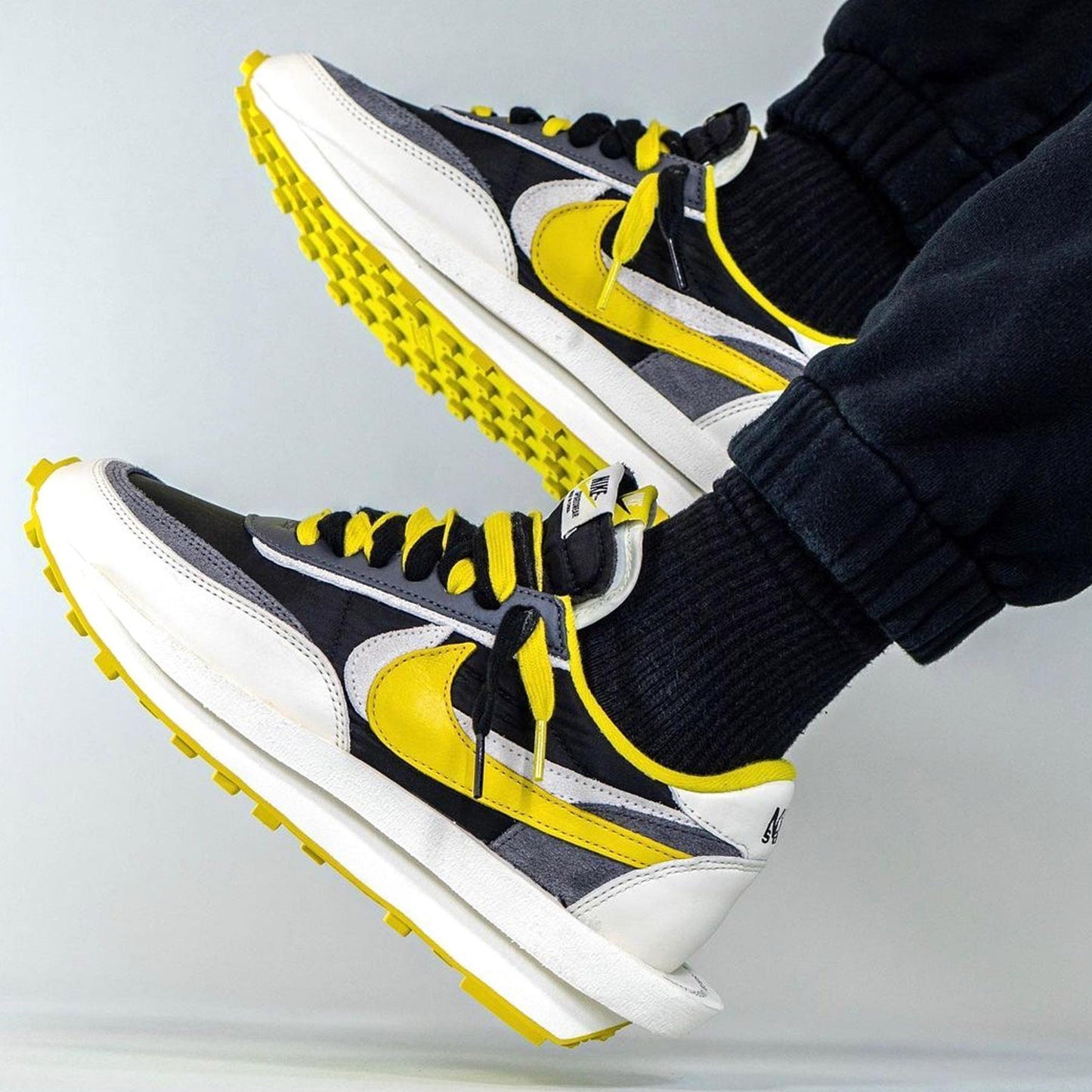 sacai x Undercover x LDWaffle 'Bright Citron' — UK 3 | EU 35.5 | US 3.5 — Alternate View 10