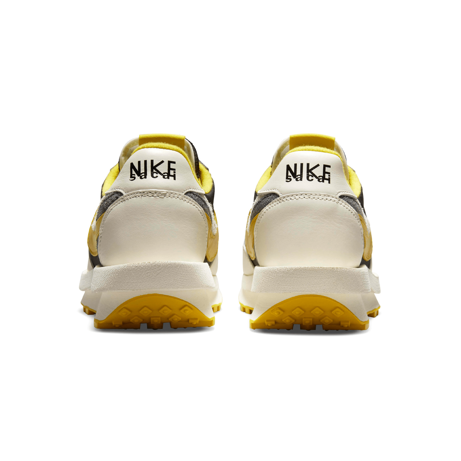 sacai x Undercover x LDWaffle 'Bright Citron' — UK 3 | EU 35.5 | US 3.5 — Top View