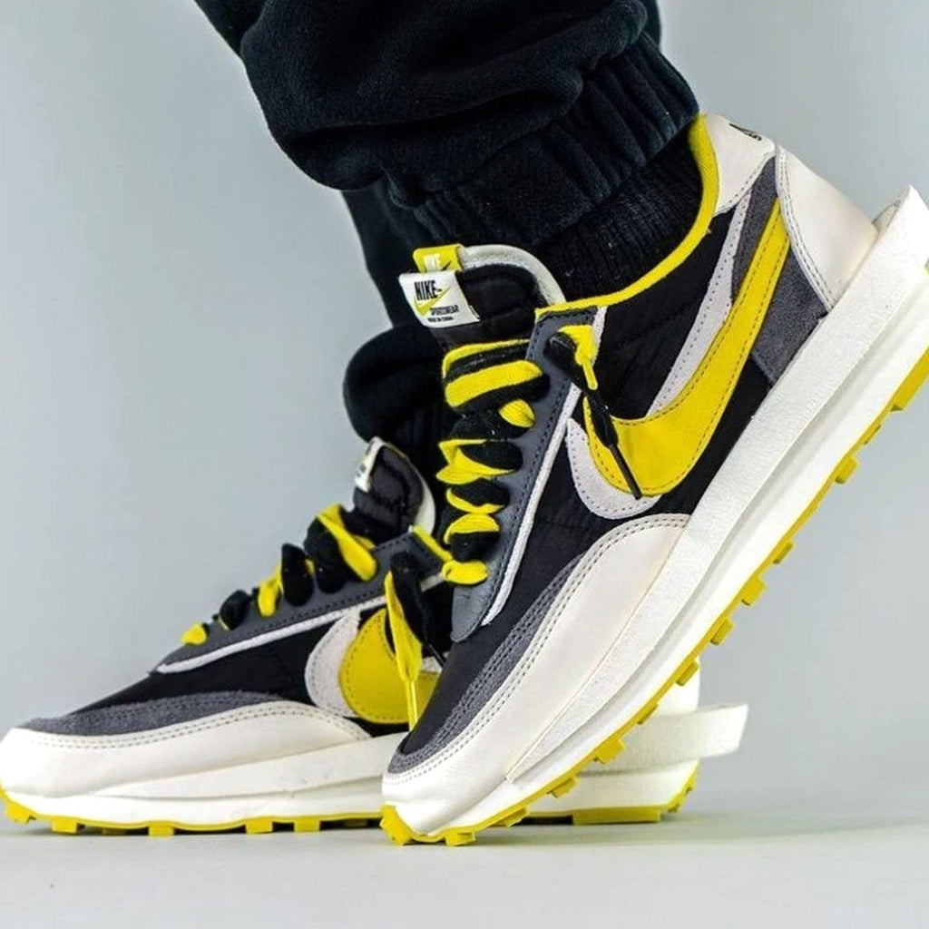 sacai x Undercover x LDWaffle 'Bright Citron' — UK 3 | EU 35.5 | US 3.5 — Alternate View 9