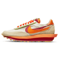 sacai x Clot x LDWaffle 'Net Orange Blaze' — UK 3 | EU 35.5 | US 3.5 — Front View