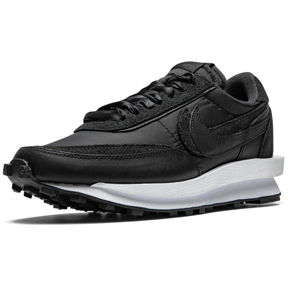 Sacai x Nike LDWaffle 'Black Nylon' — UK 3 | EU 35.5 | US 3.5 — Top View