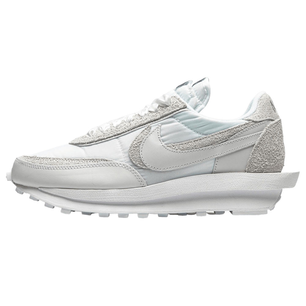 Sacai x Nike LDWaffle 'White Nylon' — UK 3 | EU 35.5 | US 3.5 — Front View