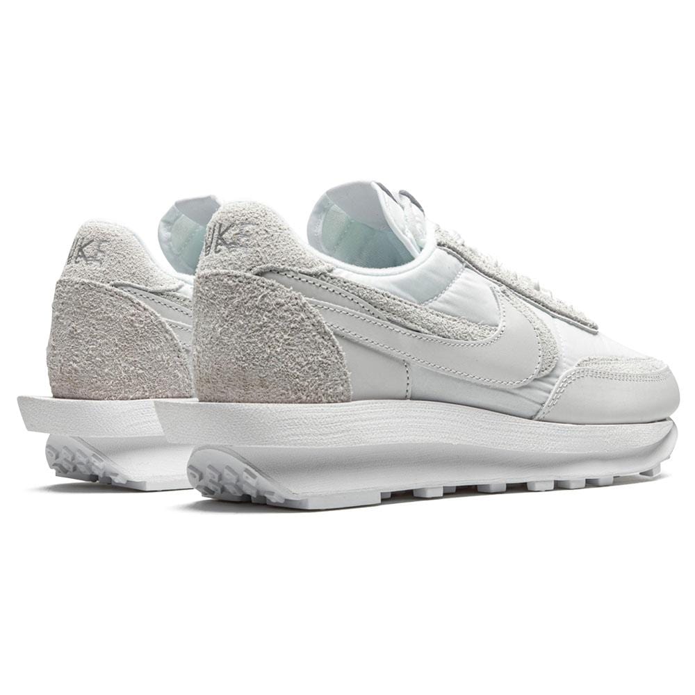 Sacai x Nike LDWaffle 'White Nylon' — UK 3 | EU 35.5 | US 3.5 — Back View