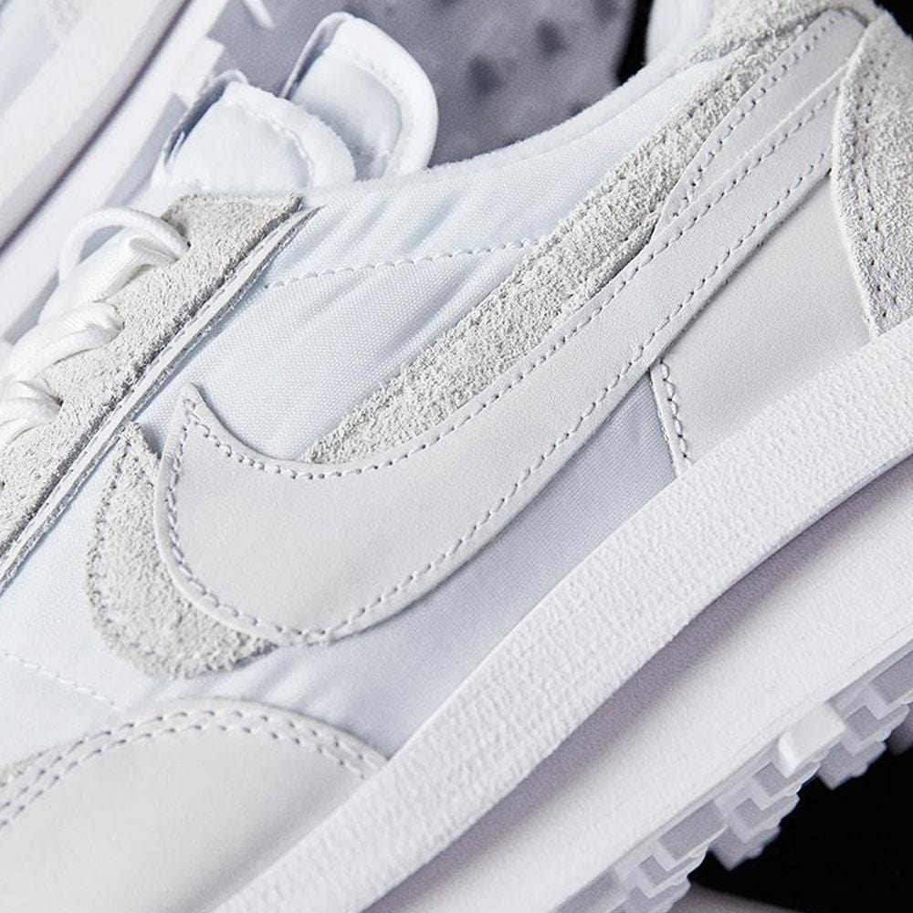 Sacai x Nike LDWaffle 'White Nylon' — UK 3 | EU 35.5 | US 3.5 — Alternate View 7